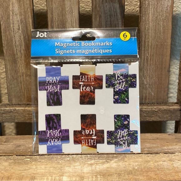 Religious Bookmarks Set Of 6, Cross Shaped Bookmarks, Inspirational Bookmarks - Picture 2 of 9